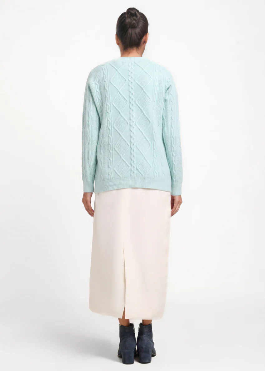 L-Turqs-Round Neck Full Sleeves Cardigan Sweater (25Y-006-67) - Image 2