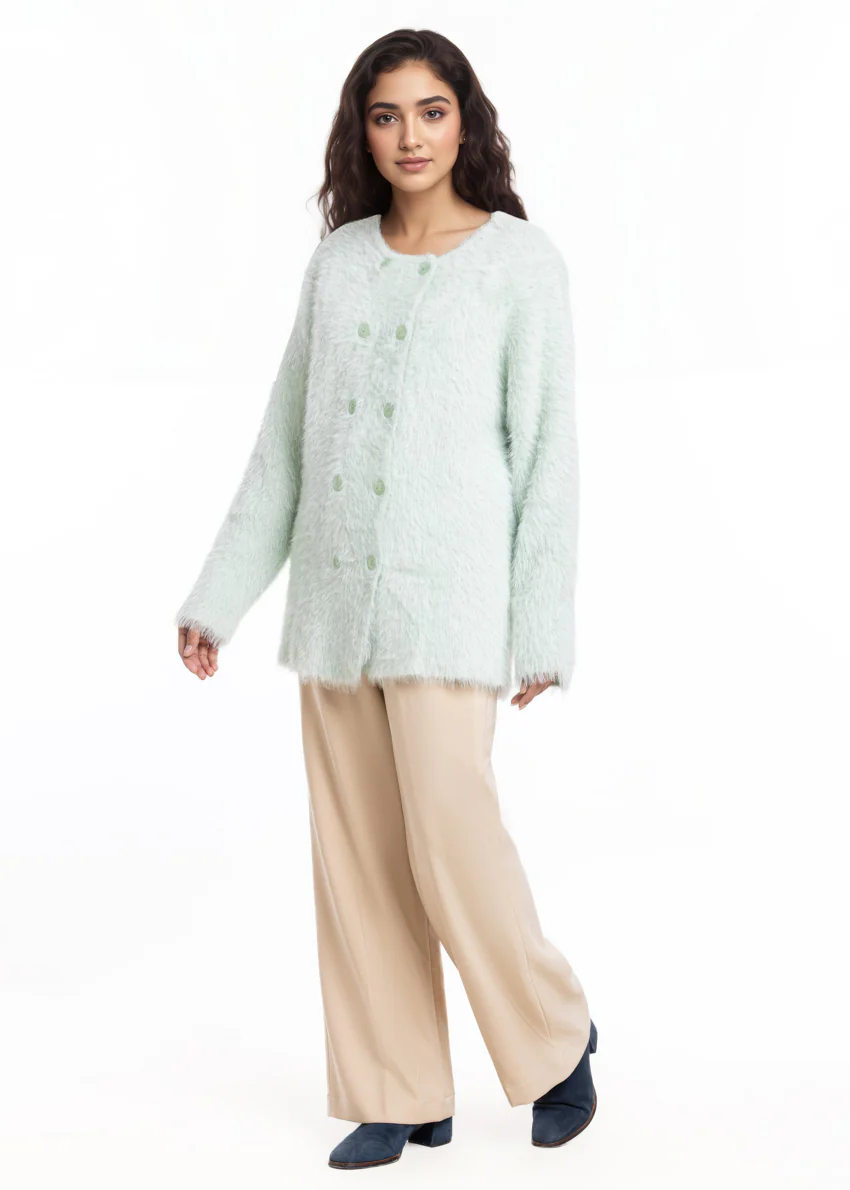 Ice-Round Neck Cardigan Full Sleeves Sweater (25Y-017-67) - Image 4