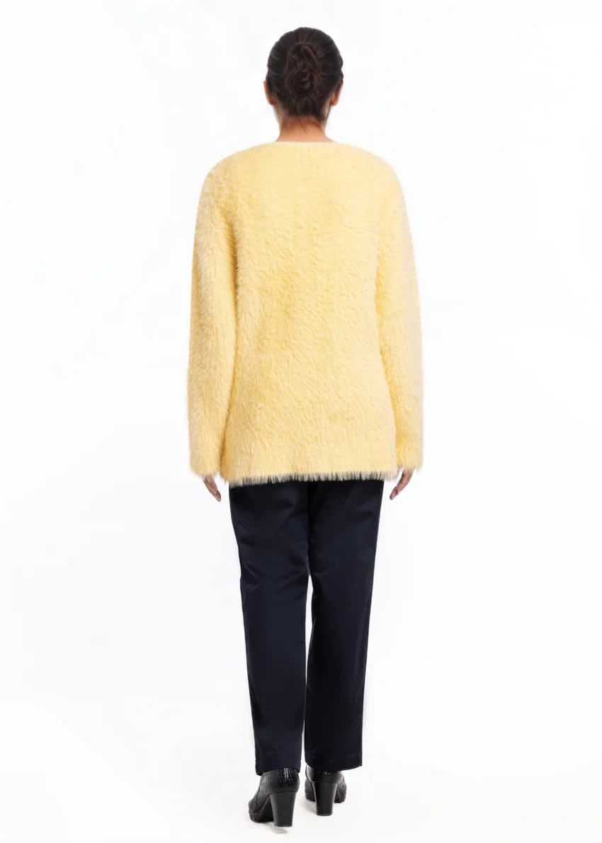 Vanilla-Round Neck Cardigan Full Sleeves Sweater (25Y-017-67) - Image 2