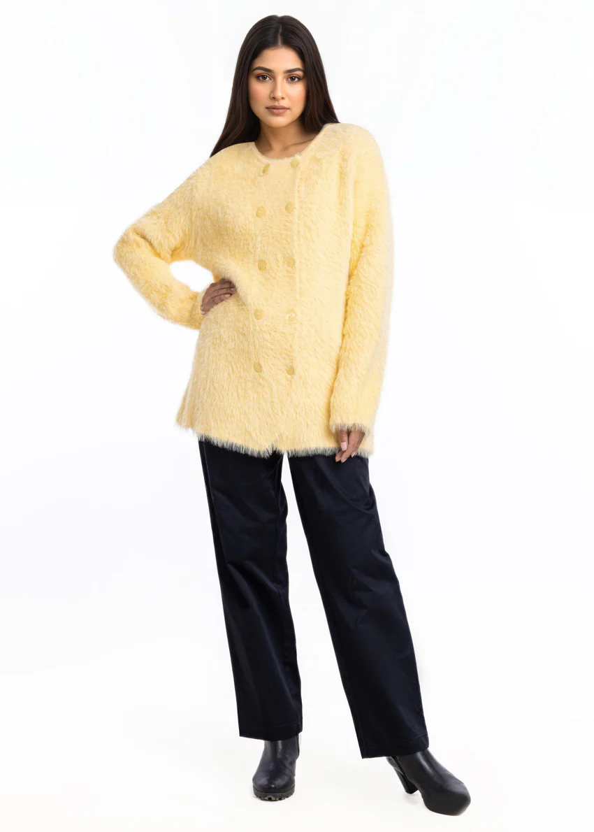 Vanilla-Round Neck Cardigan Full Sleeves Sweater (25Y-017-67) - Image 3