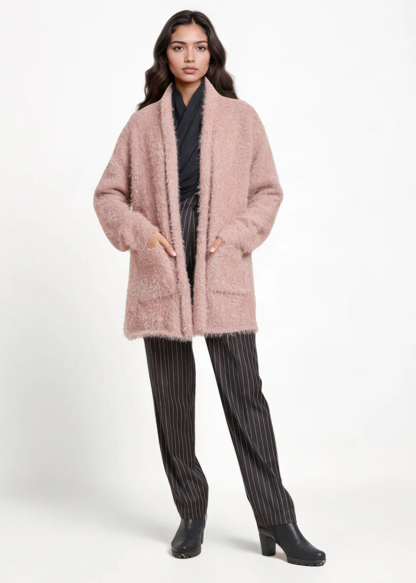 Skin-V-Cardigan Full Sleeves Sweater (25Y-073-67) - Image 3