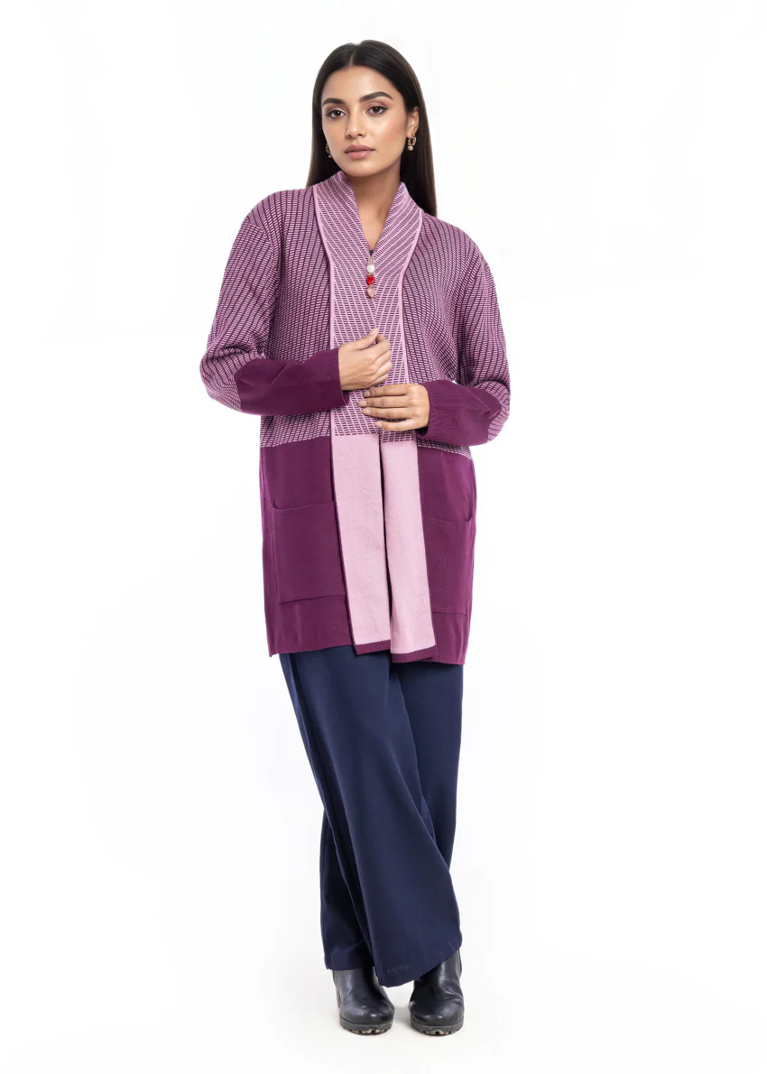Margrita-Front Open Full Sleeves Cardigan Sweater (25Y-126-67) - Image 3