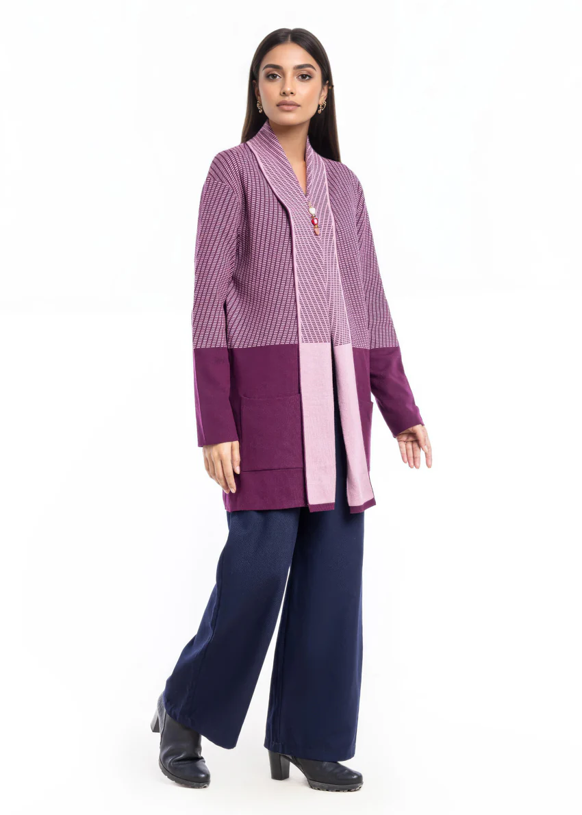 Margrita-Front Open Full Sleeves Cardigan Sweater (25Y-126-67) - Image 4