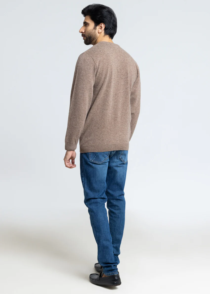 Br-Sugar-V-Neck Full Sleeves Sweater (511-14) - Image 2