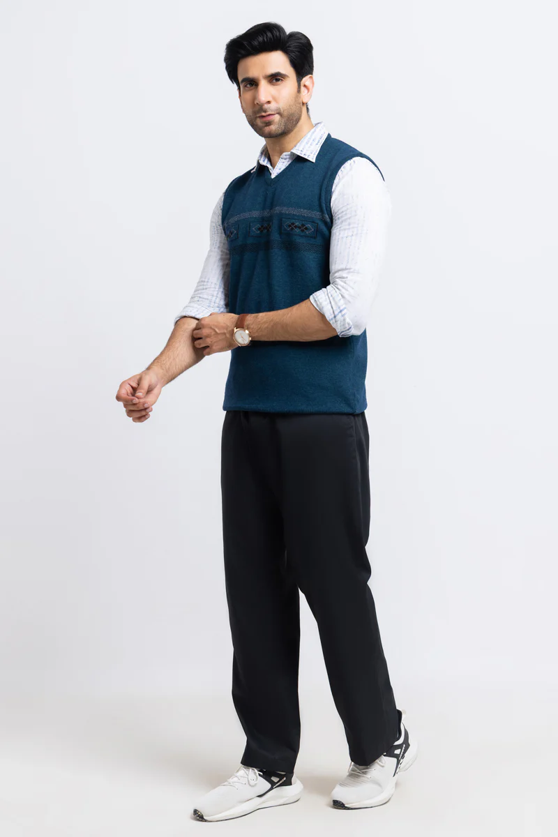 Octavo-V-Neck Sando Sweater (653-14) - Image 3