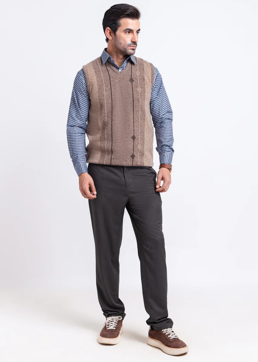 Br-Sugar-V-Neck Sando Sweater (658-14) - Image 3
