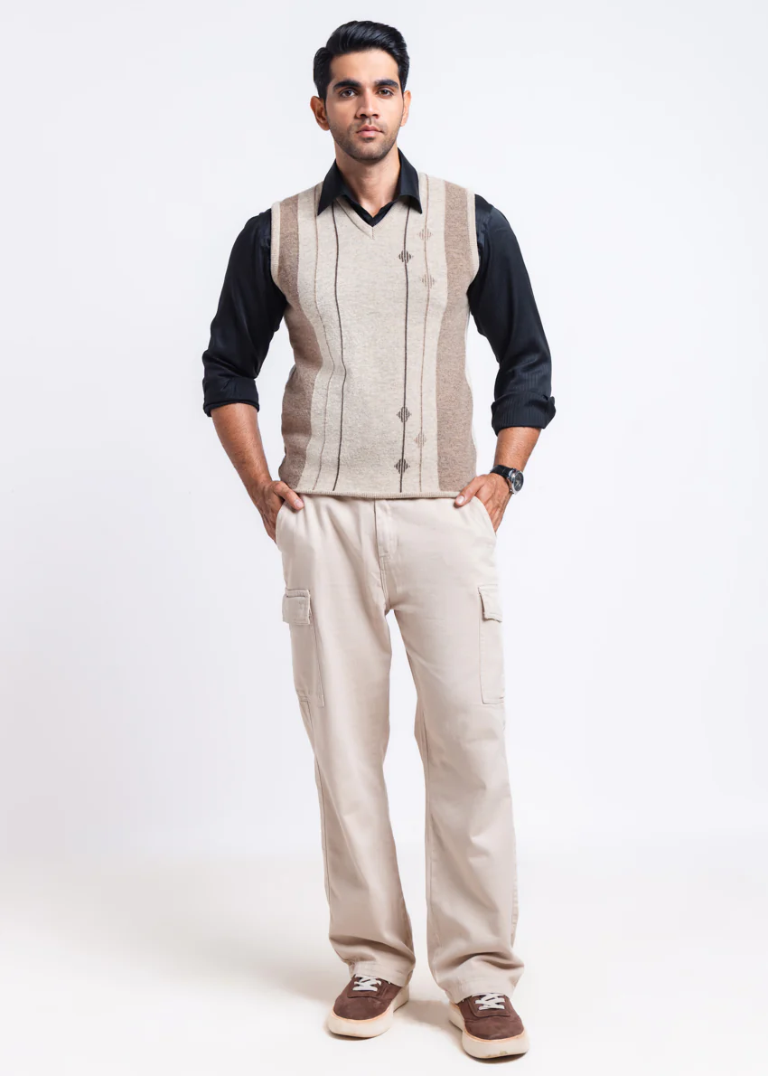 N-Stone-V-Neck Sando Sweater (658-14) - Image 4