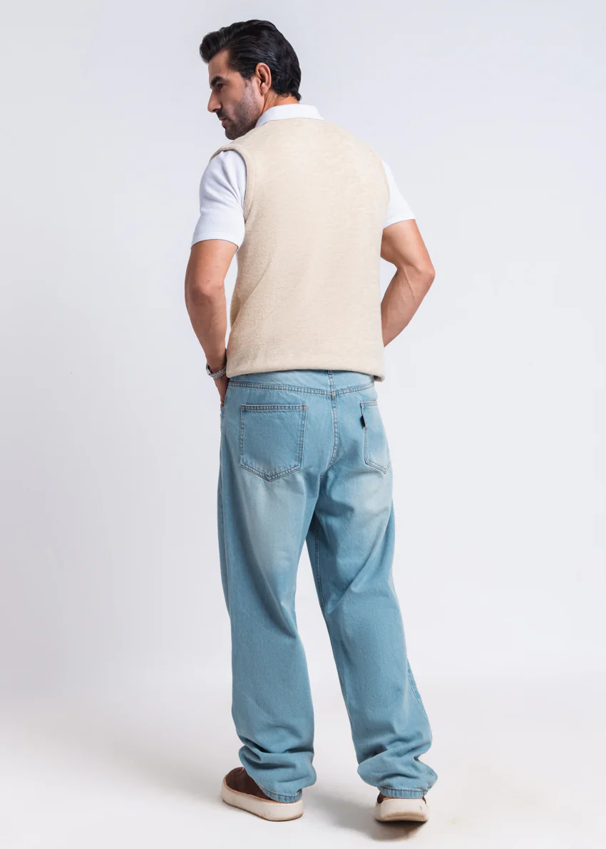 Swan-V-Neck Sando Sweater (659-14) - Image 2