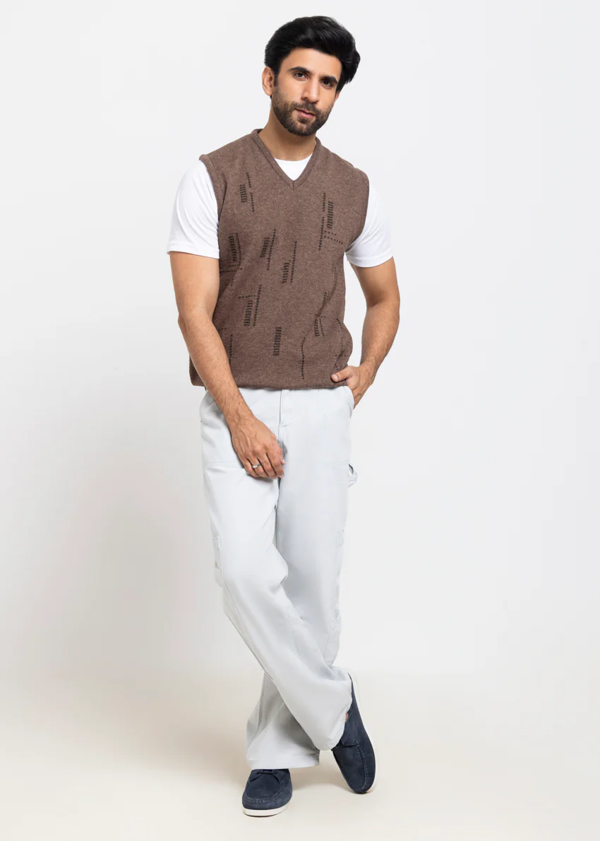 N-Sand-V-Neck Sando Sweater (669-14) - Image 4