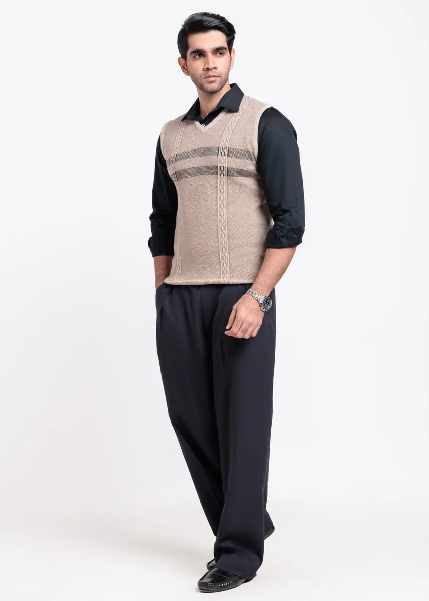 N-Stone-V-Neck Sando Sweater (671-14) - Image 3