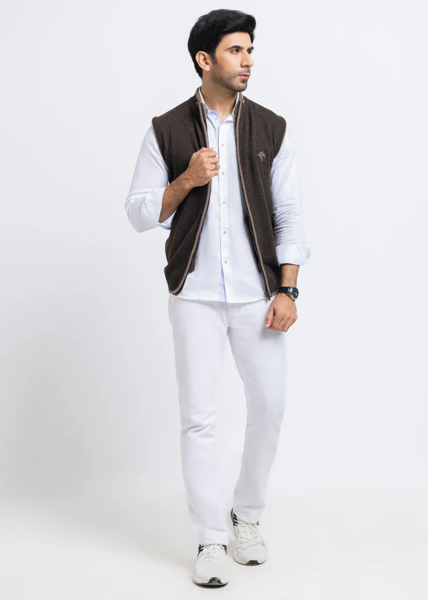 Brahmin-Turtle Neck Zipper Sando Sweater (781-14) - Image 5