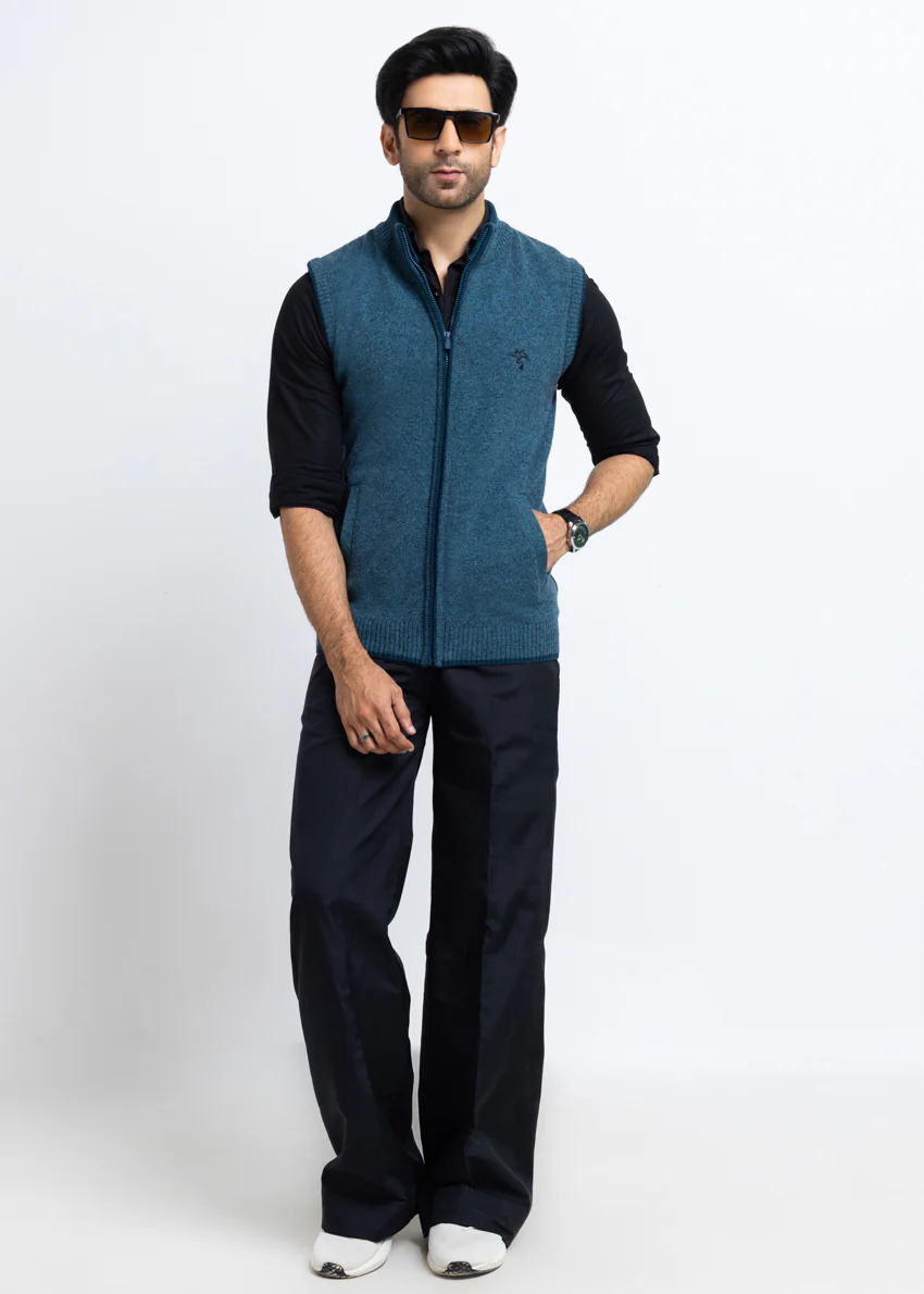Ferozi-Turtle Neck Zipper Sando Sweater (781-14) - Image 4