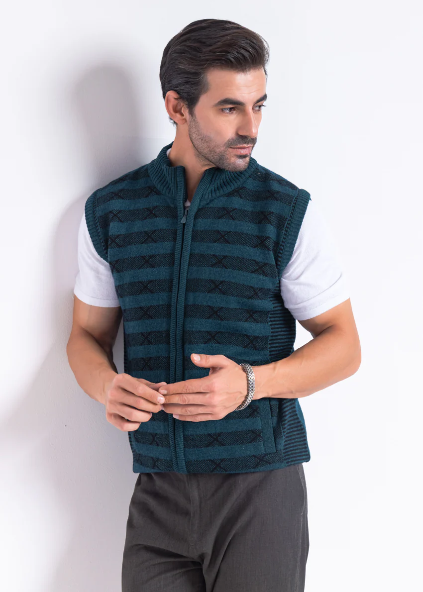 Octavo-Turtle Neck Zipper Sando Sweater (785-14) - Image 3