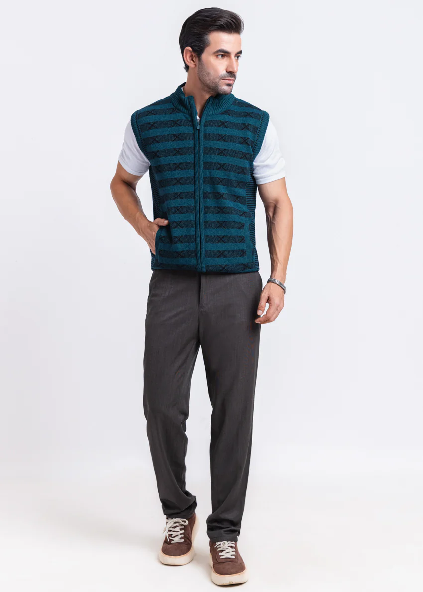 Octavo-Turtle Neck Zipper Sando Sweater (785-14) - Image 5