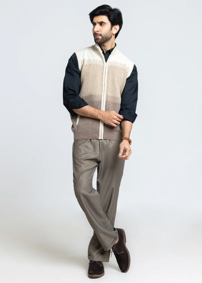 Fog-Turtle Neck Zipper Sando Sweater (791-14) - Image 5