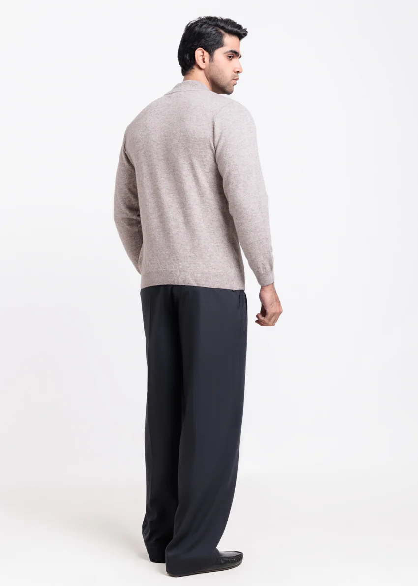 String-Round Turtle Neck Full Sleeve Sweater (851-14) - Image 3