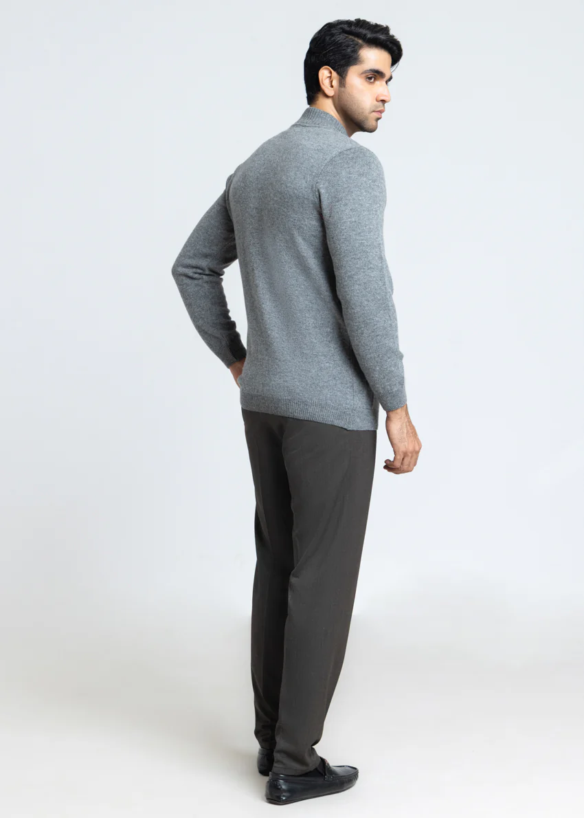 St-Grey-Round Turtle Neck Full Sleeves Sweater (852-14) - Image 2