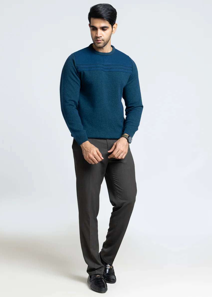Octavo-Crew Neck Full Sleeves Sweater (856-14) - Image 4