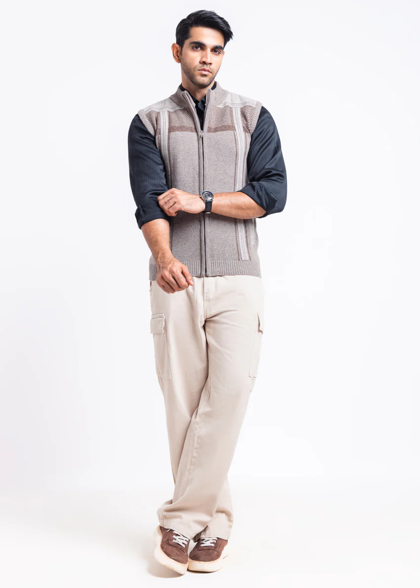Moonrock-Turtle Neck Zipper Sando Sweater (984-14) - Image 3