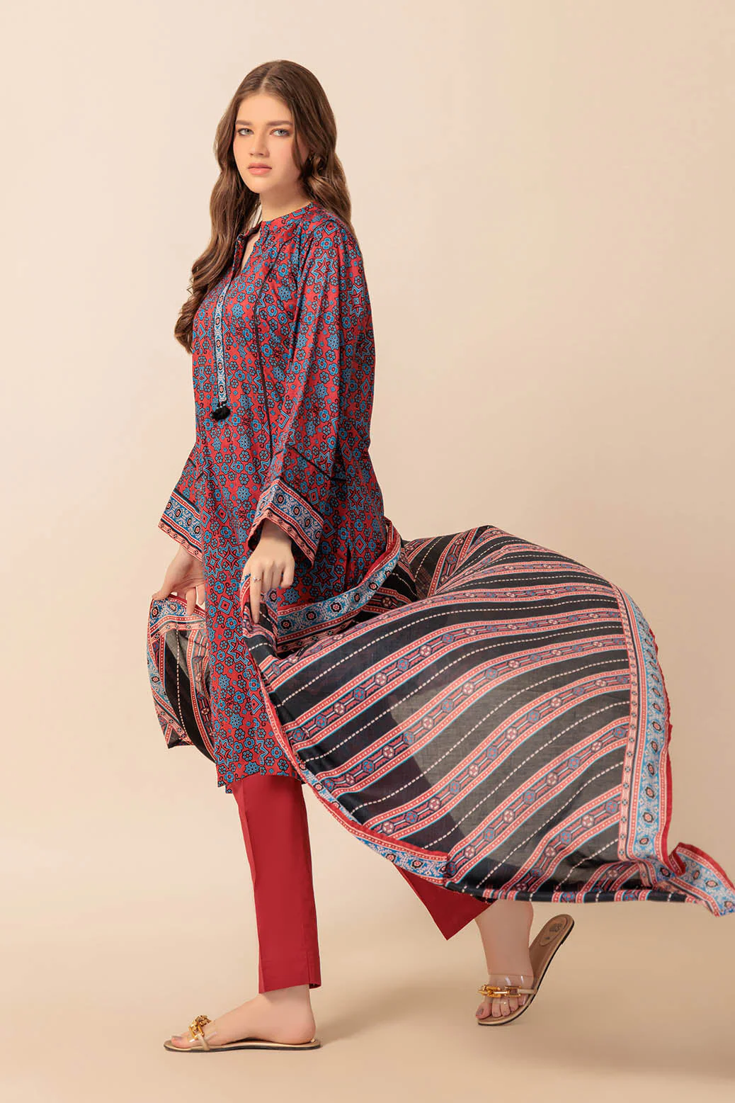 AJRAK KARI - 3 PC (1S24P3P057) - Image 3