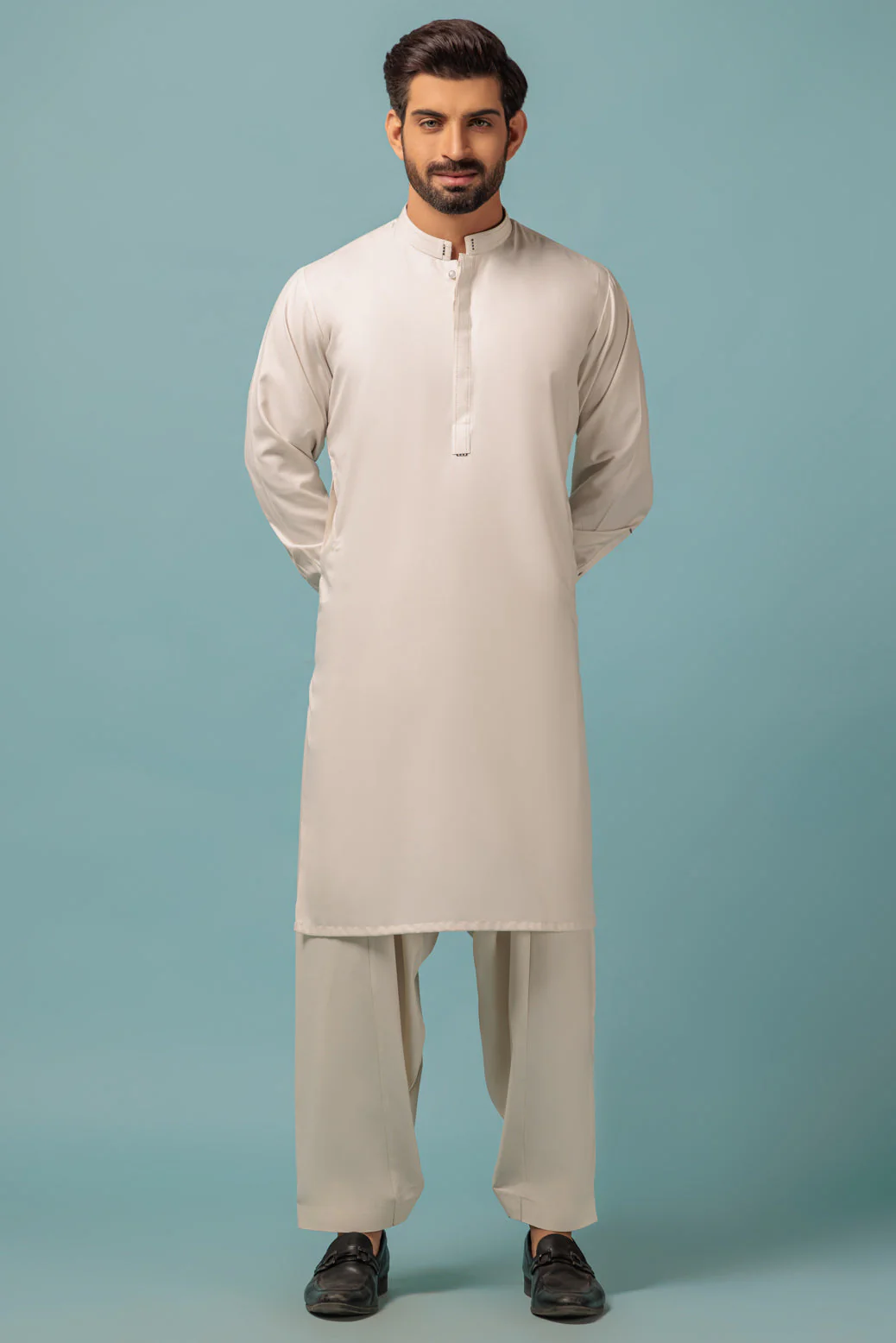 ALBASTER-BLENDED-KURTA SHALWAR - (KSRW23-004) - Image 4