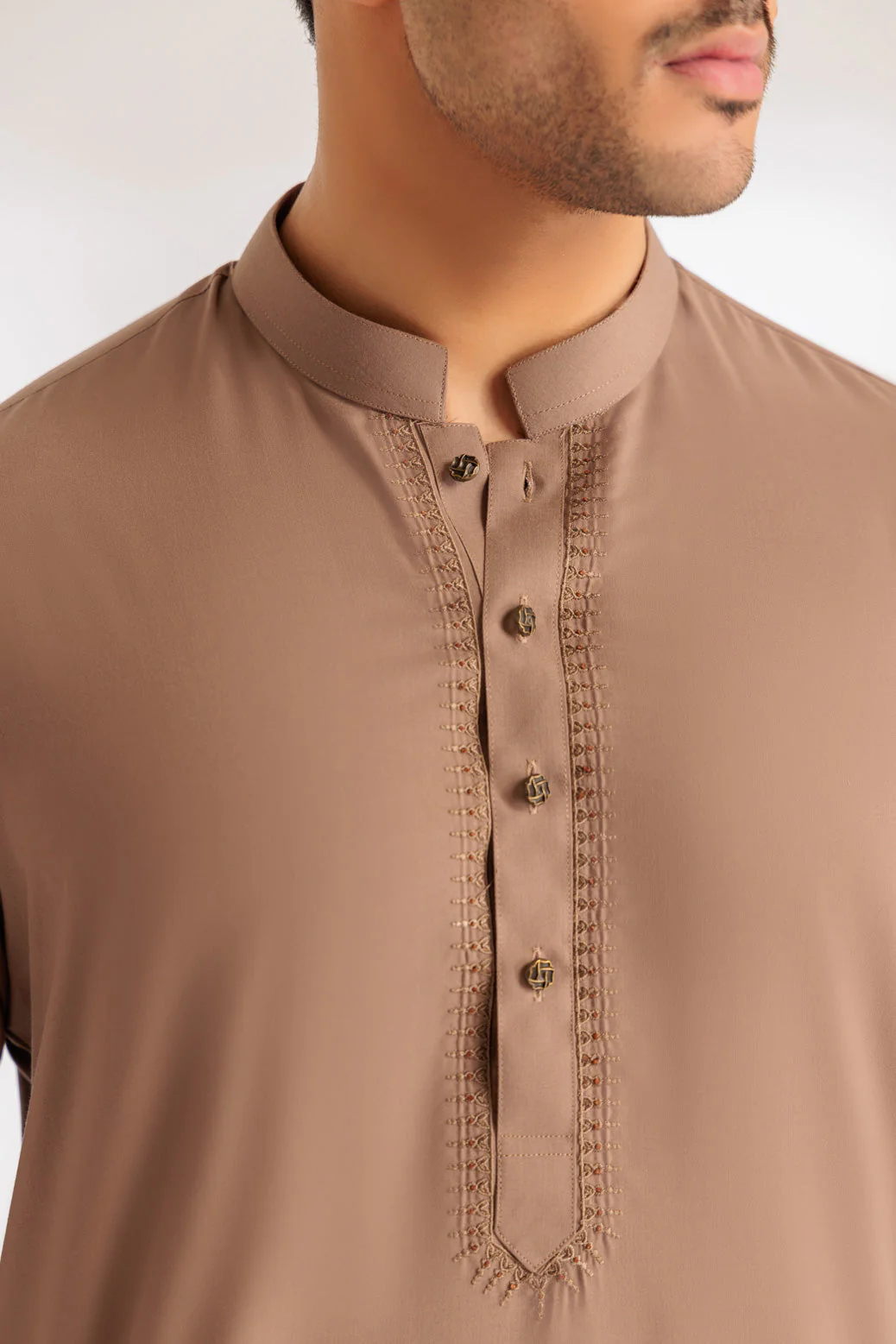 ALMOND-BLENDED-KURTA TROUSER - (KSR24-020) - Image 2