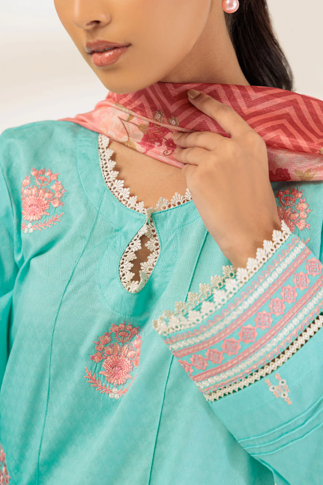AQUA-JACQUARD-3 PIECE (6S24C3P130) - Image 2