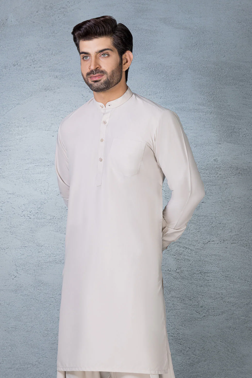 ASH-BLENDED-SHALWAR SUIT (GSBB22-010) - Image 2