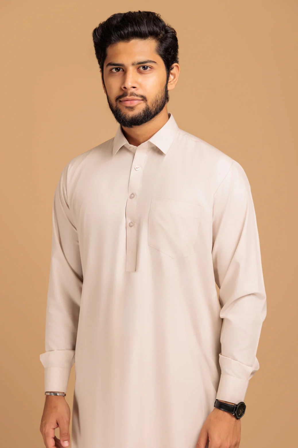 ASH+GRY-BLENDED-SHALWAR SUIT- (GSSS23-011) - Image 2