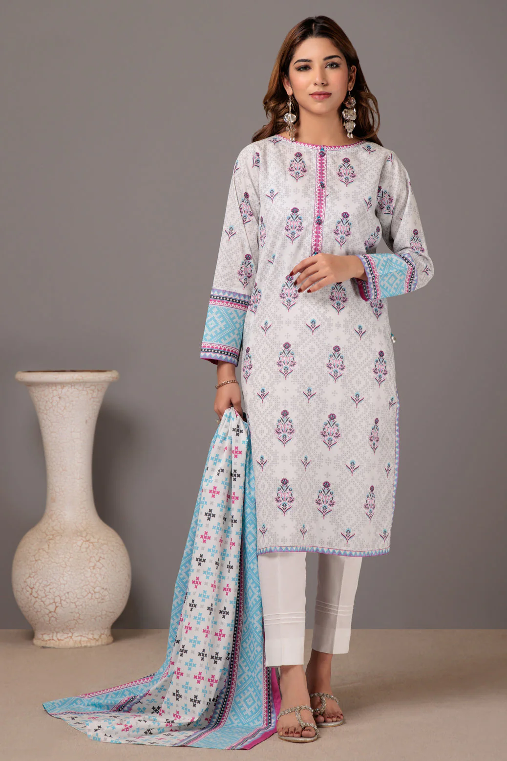 ASH+GRY-LAWN-2 PIECE (SRS232P21) - Image 3