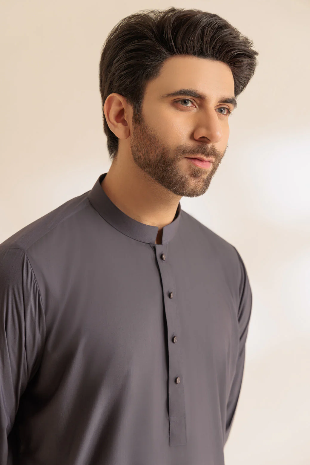 B-SAND-BLENDED-KURTA SHALWAR - (KSRS24-032) - Image 3