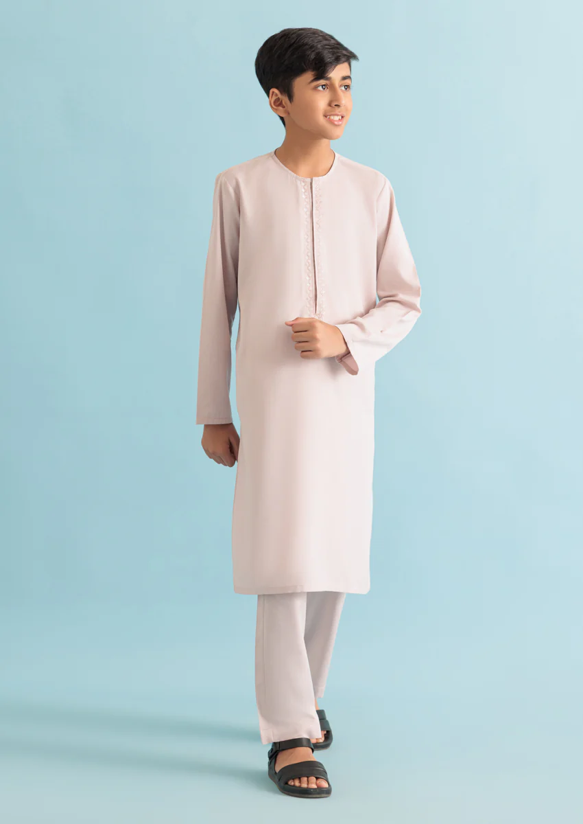 B-Pink-Blended-Kurta Trouser - (B25KP2001) - Image 3