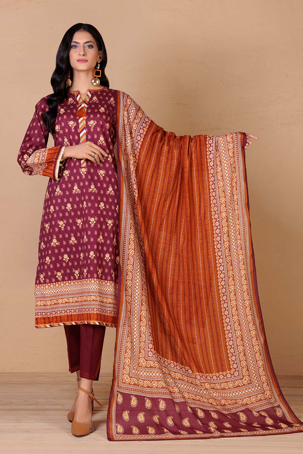 BANARSI TWIST - 3 PC (ACWT223P13) - Image 2