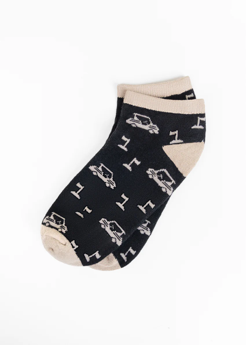 Black Low Cut Socks (BCMTLB2)