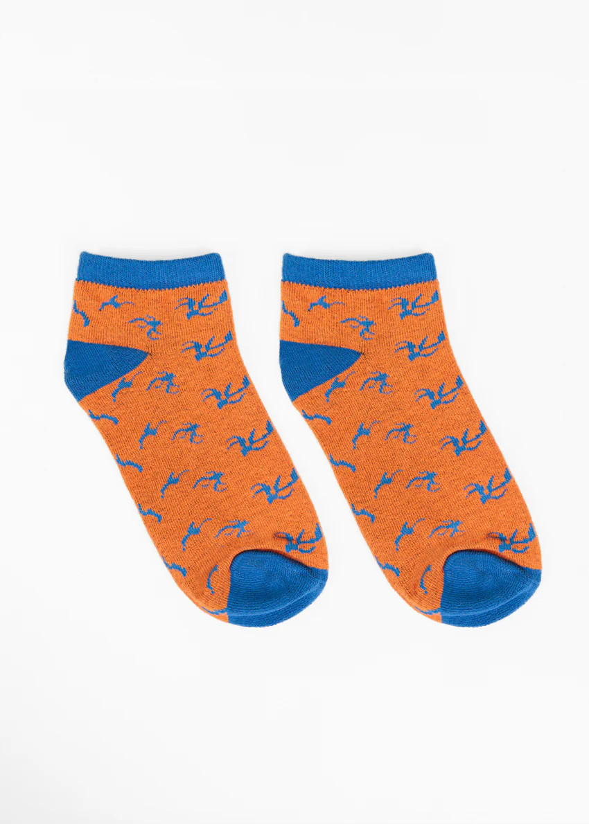 Orange Low Cut Socks (BCMTLO3) - Image 3