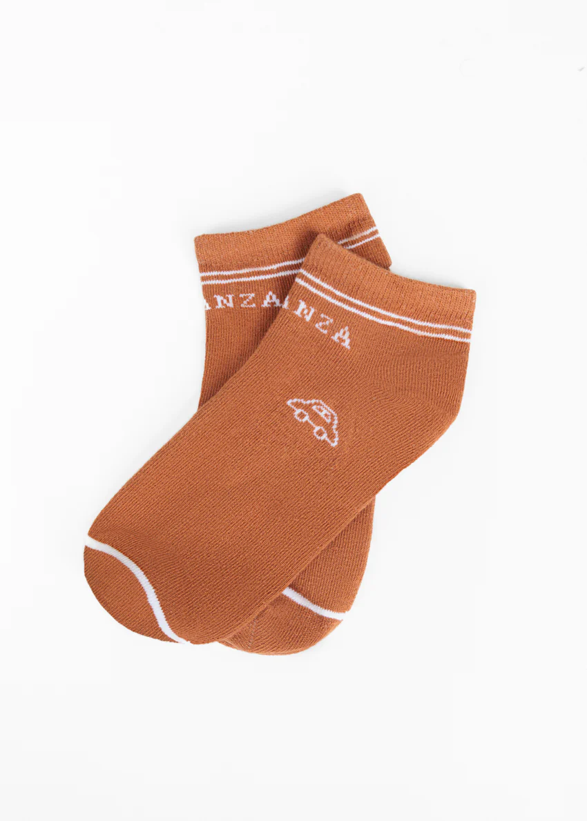 Orange Low Cut Socks (BCSLO2)