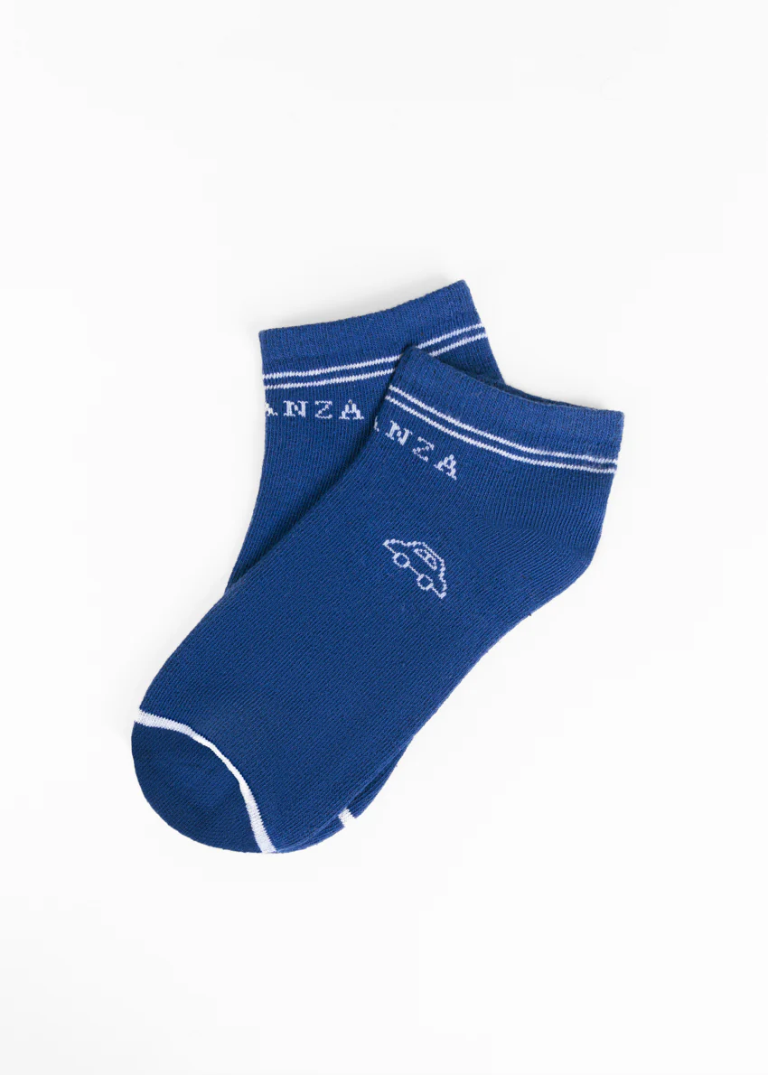 R-Blue Low Cut Socks (BCSLRB1)