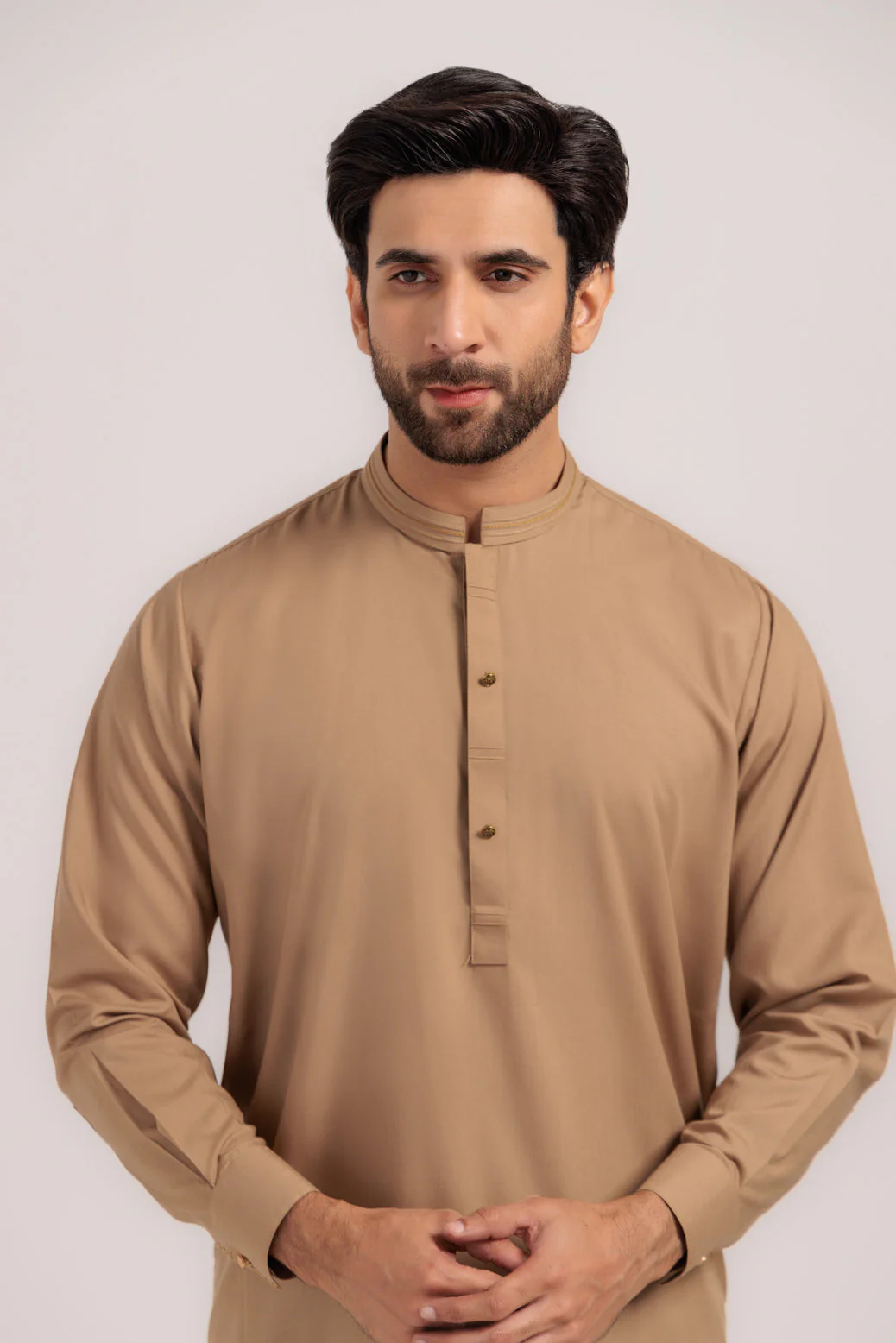 BEIGE-BLENDED-KURTA SHALWAR - (KSRW24-030) - Image 3