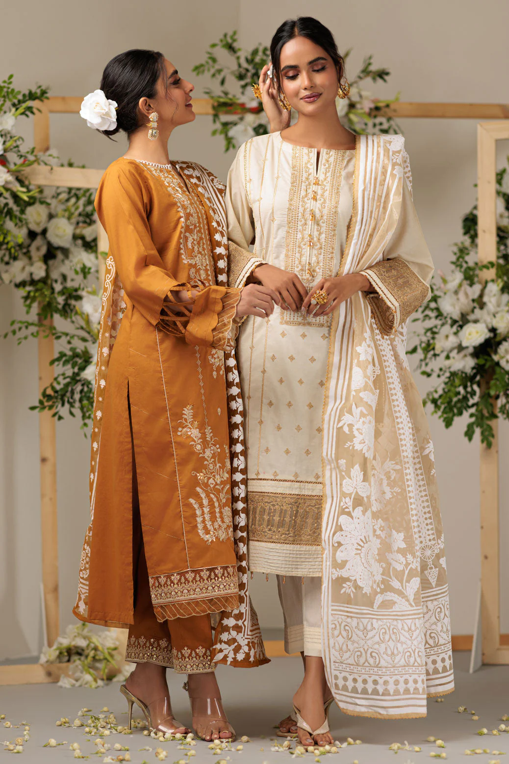 BEIGE-CAMBRIC-3 PIECE (SAS233P81) - Image 3