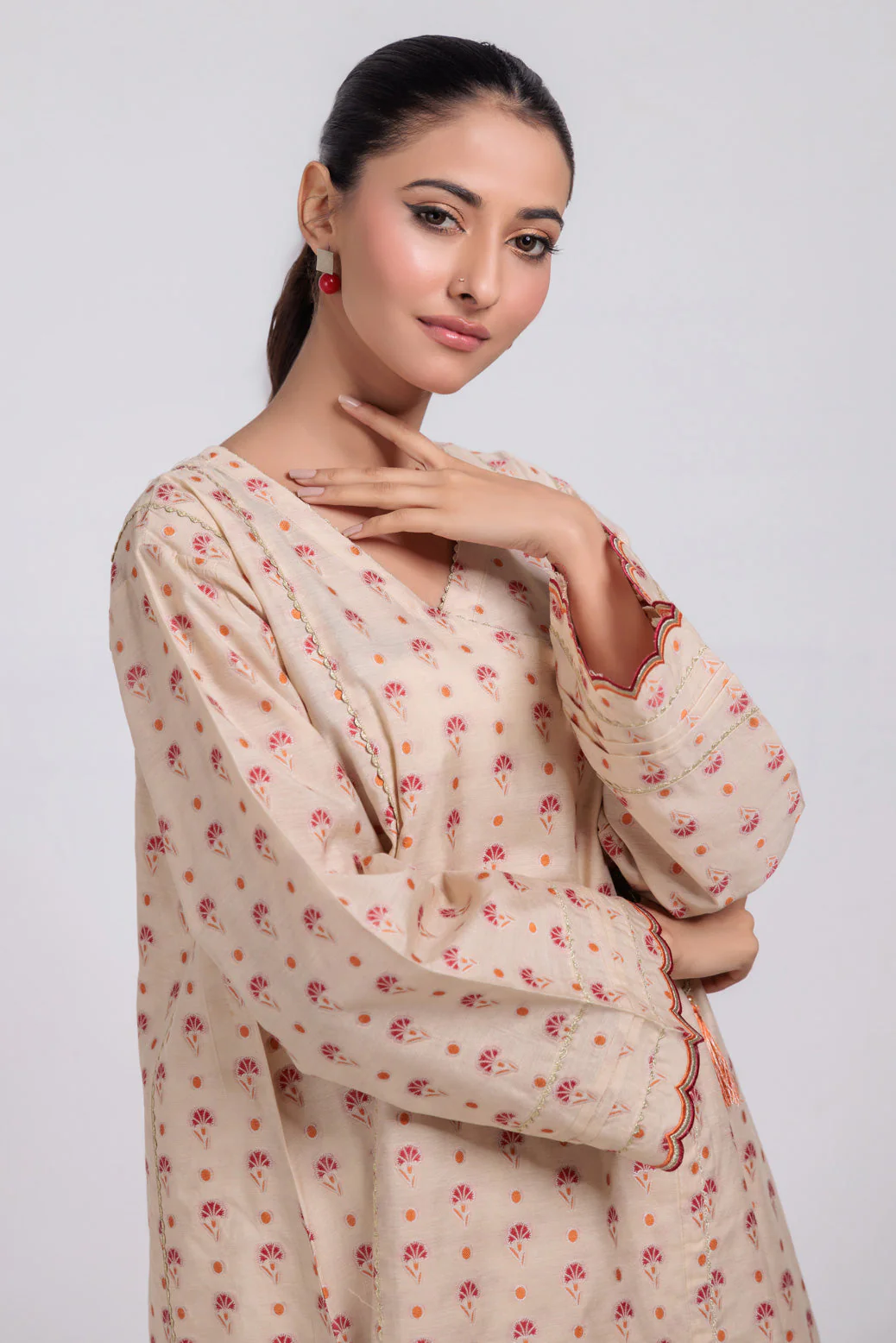 BEIGE-JACQUARD-1 PIECE (PWS6241P19) - Image 3