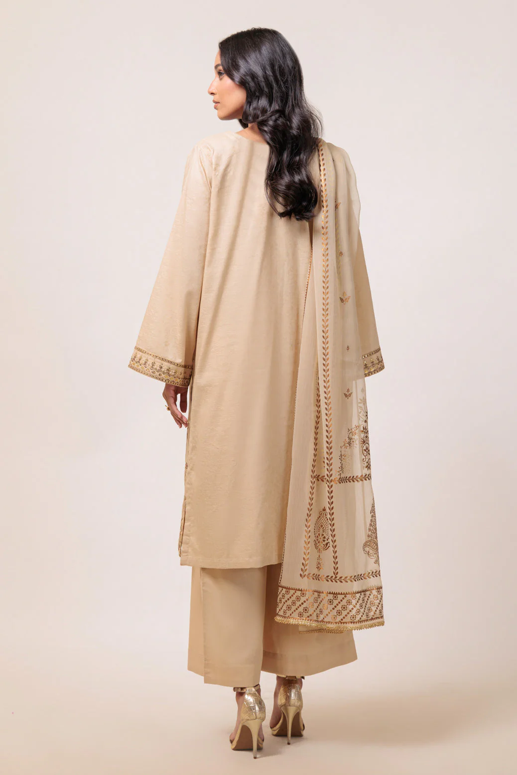 BEIGE-JACQUARD-3 PIECE (BS5243P28) - Image 5