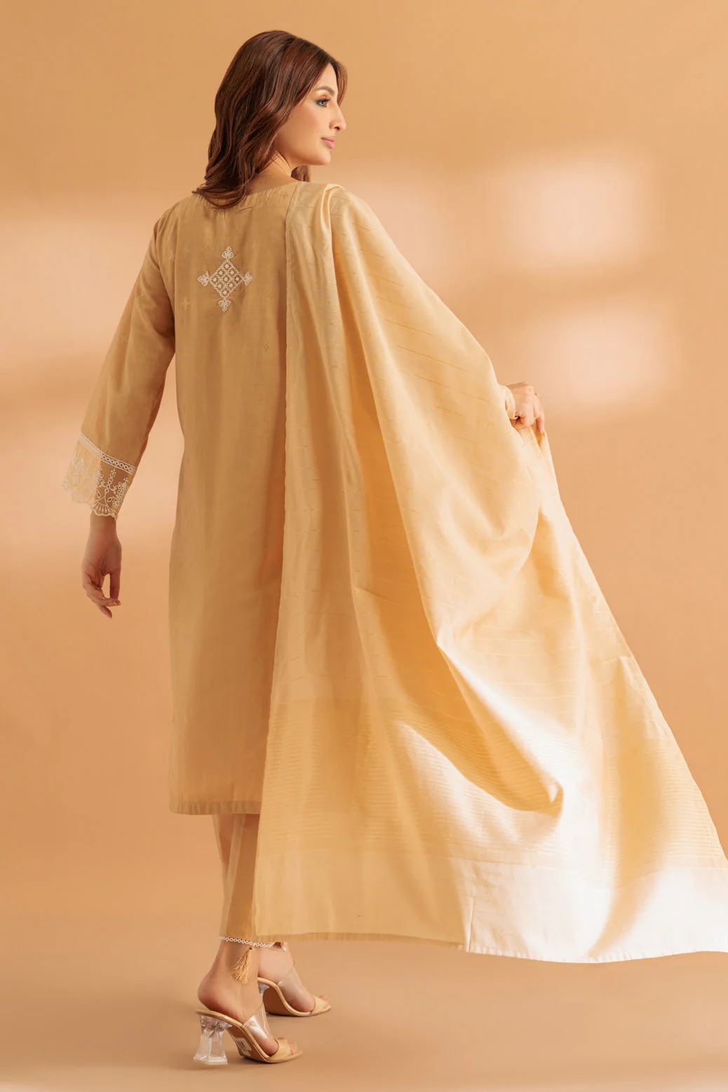 BEIGE-JACQUARD-3 PIECE (SS1243P03) - Image 5