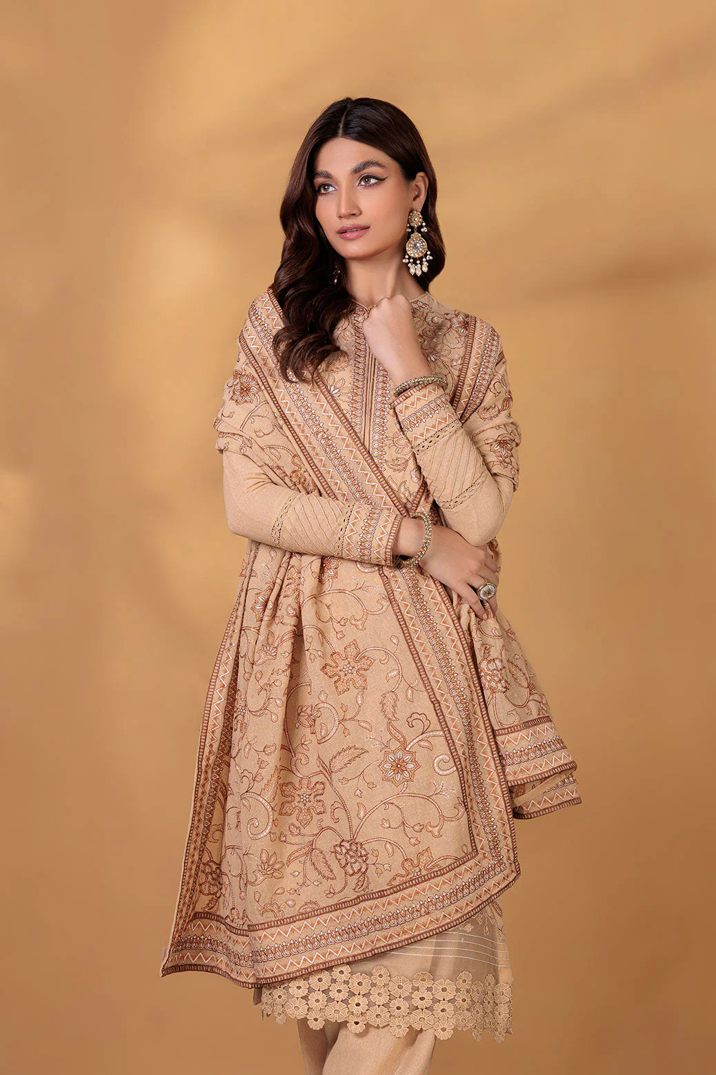 BEIGE-KARANDI-3 PIECE (HV1A223P6) - Image 2