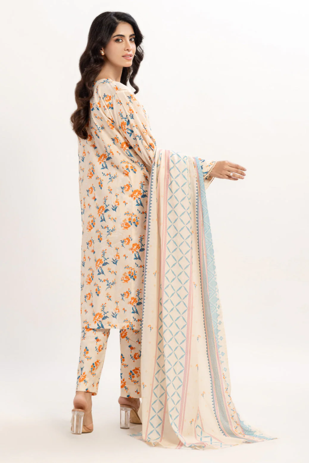 BEIGE-LAWN-3 PIECE (BPS1243P03) - Image 5