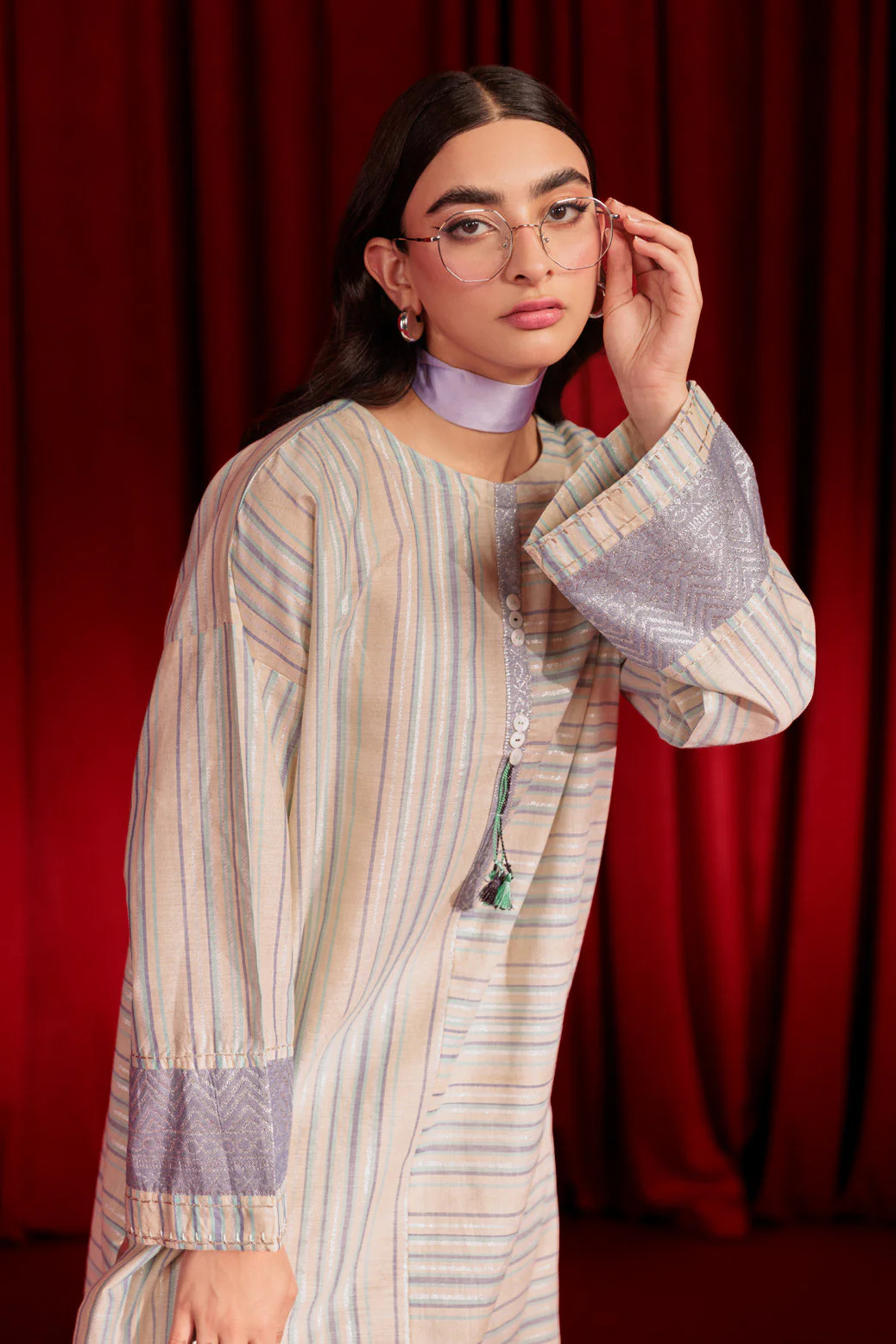 BEIGE-YARN -2 PIECE (PWS6242P02) - Image 2