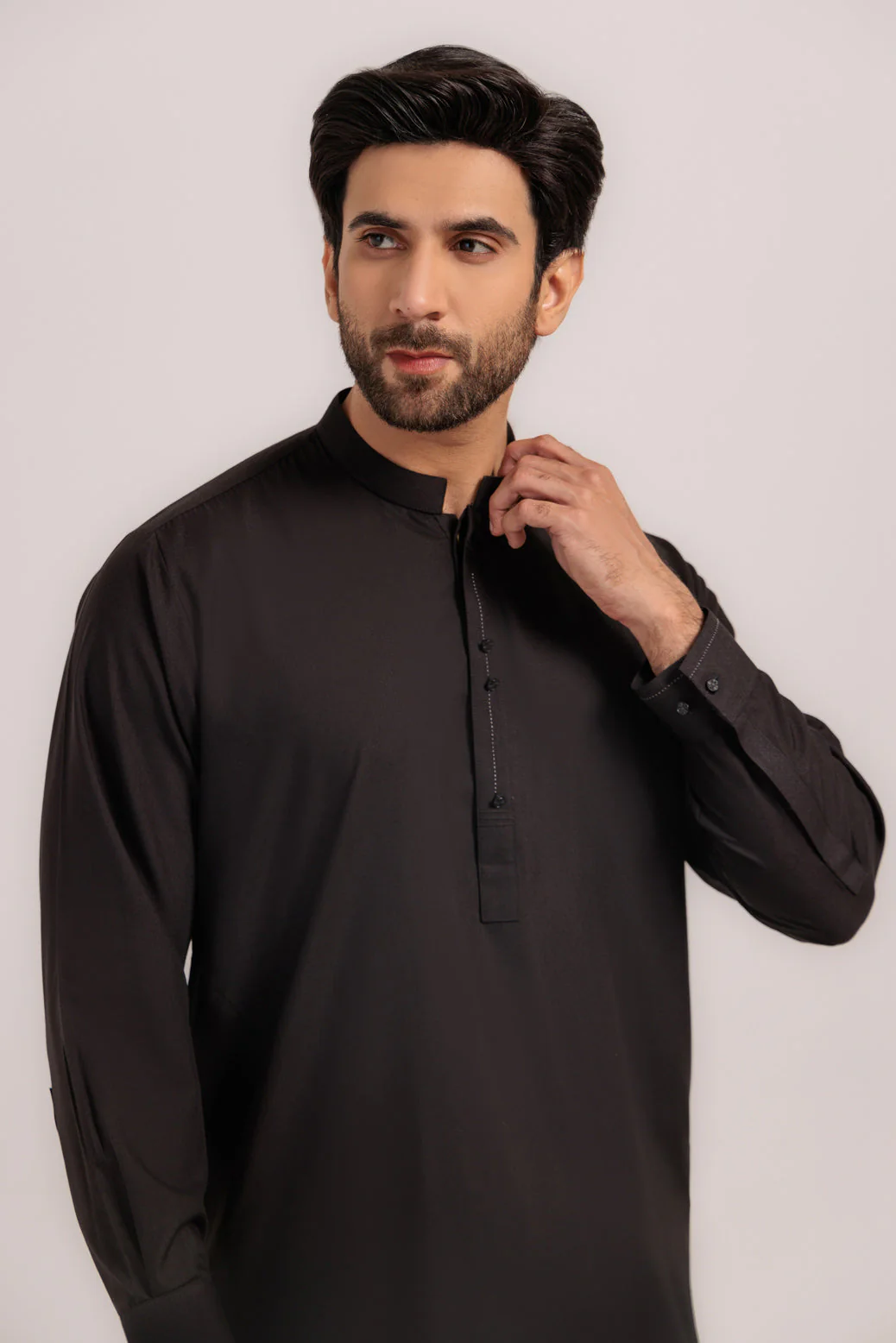 BLACK-BLENDED-KURTA SHALWAR - (KSRW24-031) - Image 2