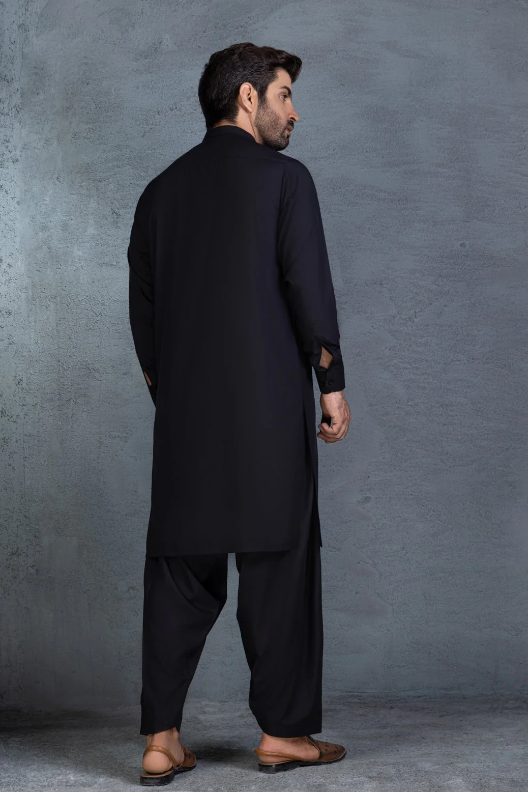 BLACK-BLENDED-SHALWAR SUIT (GSBB22-008) - Image 4