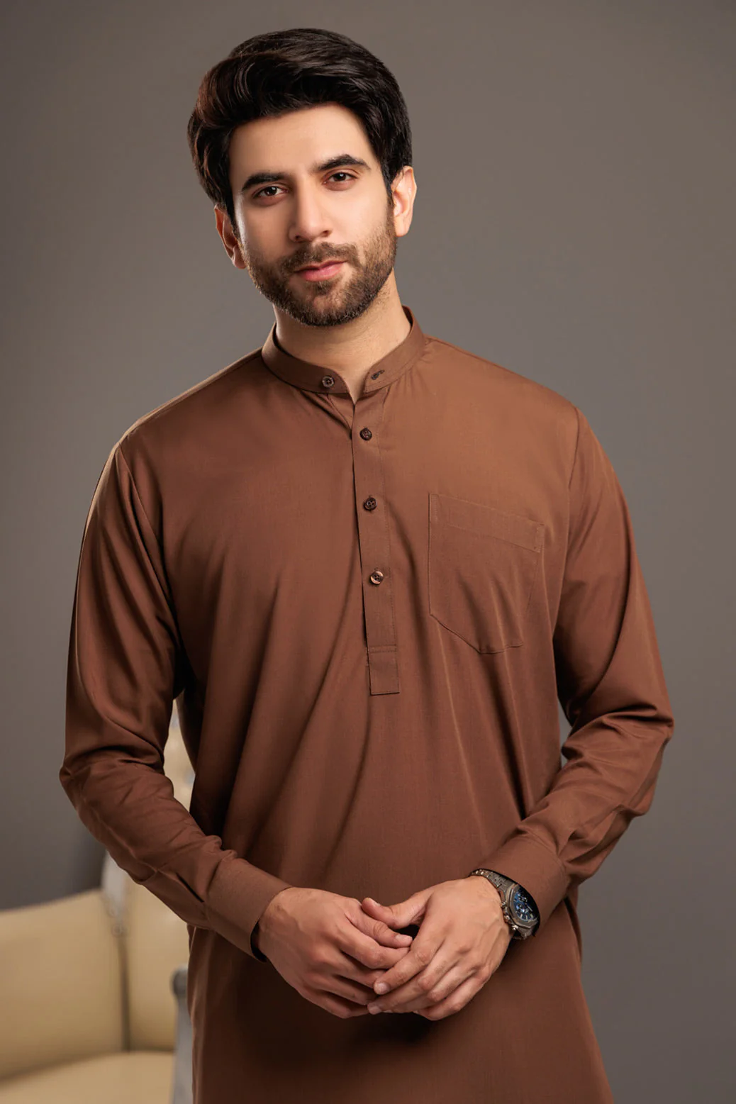BLACK-BLENDED-SHALWAR SUIT- (GSBS23-013) - Image 2