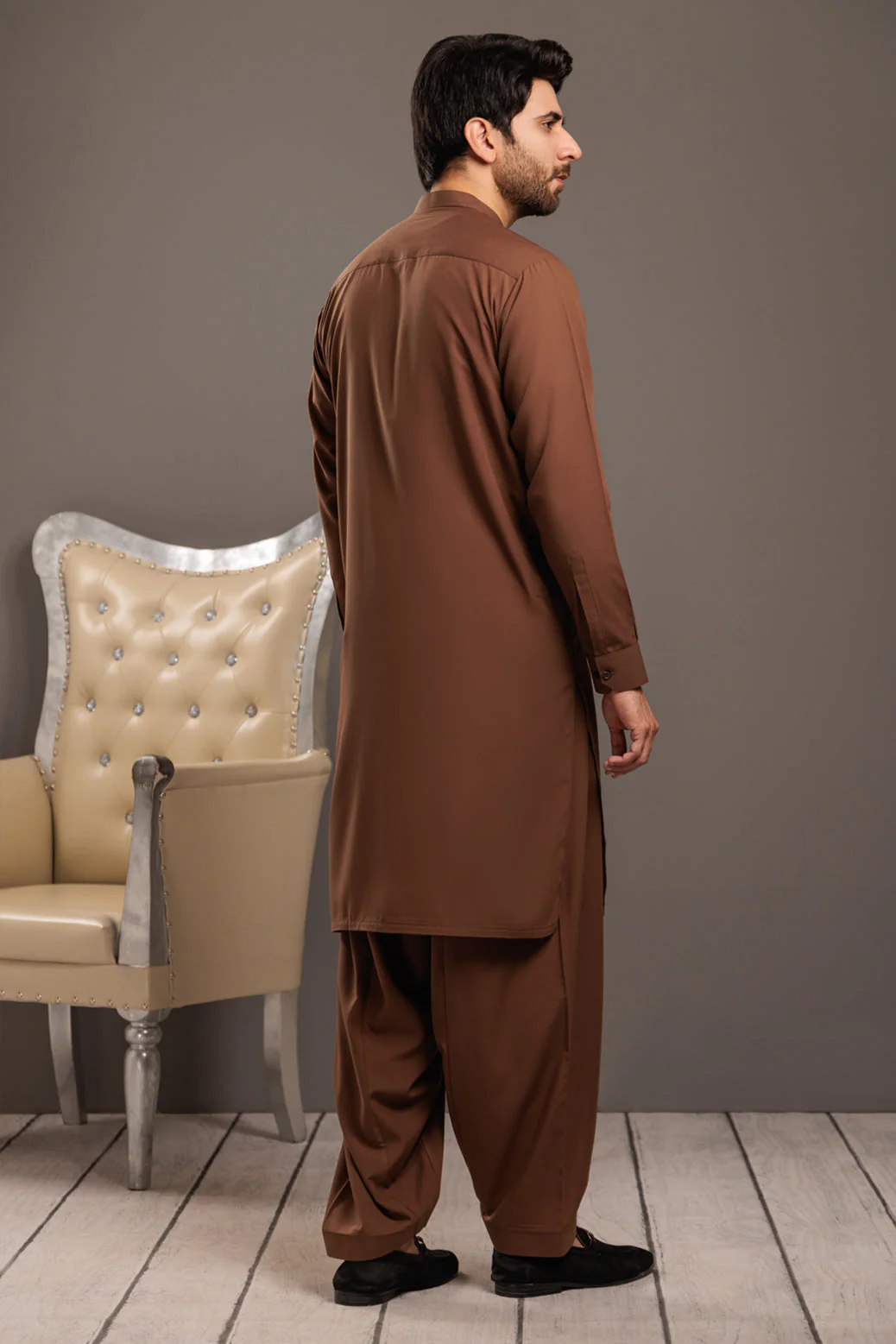 BLACK-BLENDED-SHALWAR SUIT- (GSBS23-013) - Image 5