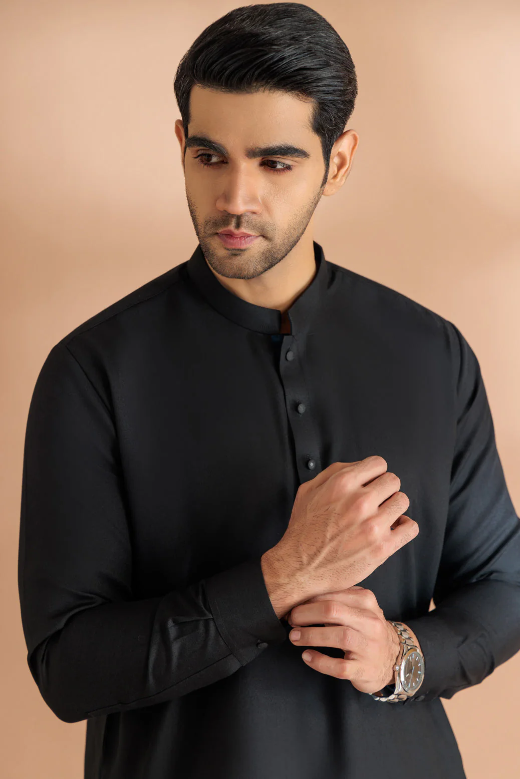 BLACK-BLENDED-SHALWAR SUIT - (GSBW23-025) - Image 2